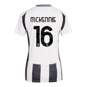 Juventus Weston McKennie #16 Dámské Domácí Dres 2024-25 Krátký Rukáv